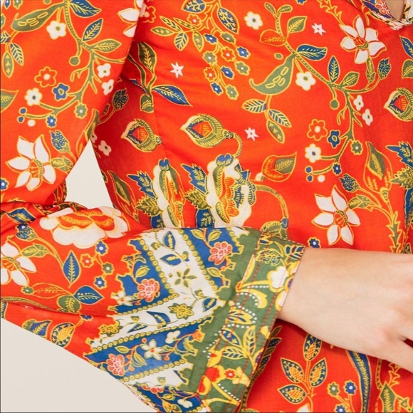 MOVING!!! TORY BURCH Batik Stephanie Tunic 4 $298 - Picture 3 of 4